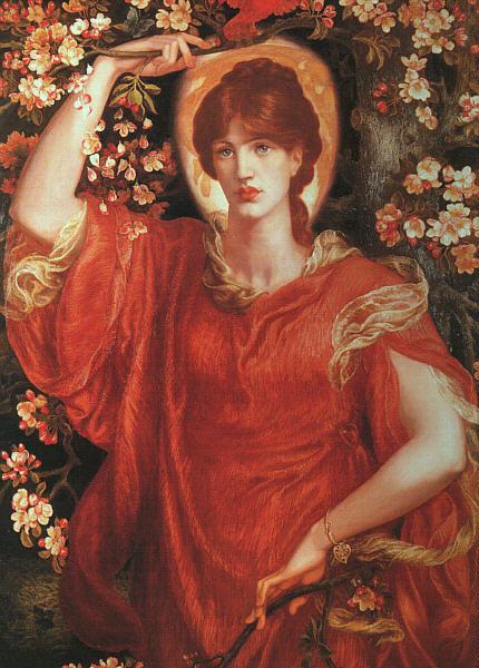 Dante Gabriel Rossetti A Vision of Fiammetta oil painting picture